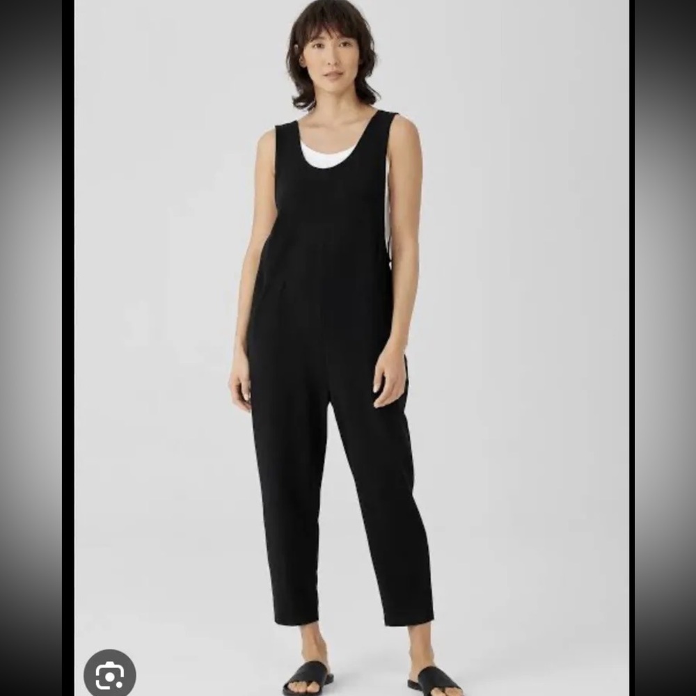 Eileen Fisher Black Jumpsuit